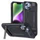 Husa pentru iPhone 14 Plus - Techsuit Hybrid Armor Kickstand - Black