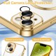 Husa pentru iPhone 14 Plus - Techsuit Luxury Crystal MagSafe - Gold