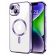 Husa pentru iPhone 14 Plus - Techsuit Luxury Crystal MagSafe - Light Purple