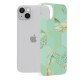 Husa pentru iPhone 14 Plus - Techsuit Marble Series - Green Hex