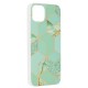 Husa pentru iPhone 14 Plus - Techsuit Marble Series - Green Hex