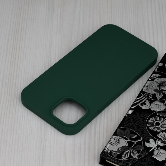 Husa pentru iPhone 14 Plus - Techsuit Soft Edge Silicone - Dark Green