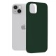 Husa pentru iPhone 14 Plus - Techsuit Soft Edge Silicone - Dark Green