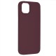 Husa pentru iPhone 14 Plus - Techsuit Soft Edge Silicone - Plum Violet