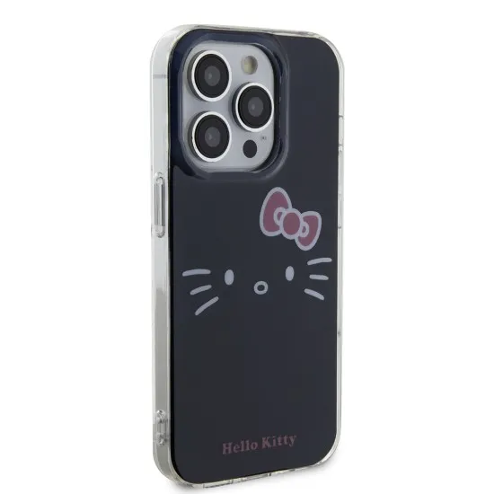 Husa pentru iPhone 14 Pro - Hello Kitty Hardcase IML Kitty Face (HKHCP14LHKHLK) - Black Husa pentru iPhone 14 Pro - Hello Kitty Hardcase IML Kitty Face (HKHCP14LHKHLK) - Black