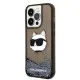 Husa pentru iPhone 14 Pro - Karl Lagerfeld Hardcase Glitter (KLHCP14LLNCHCK) - Choupette Head Husa pentru iPhone 14 Pro - Karl Lagerfeld Hardcase Glitter (KLHCP14LLNCHCK) - Choupette Head