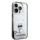 Husa pentru iPhone 14 Pro - Karl Lagerfeld Hardcase Liquid Glitter (KLHCP14LLKCNSK) - Choupette Husa pentru iPhone 14 Pro - Karl Lagerfeld Hardcase Liquid Glitter (KLHCP14LLKCNSK) - Choupette
