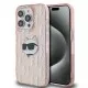 Husa pentru iPhone 14 Pro - Karl Lagerfeld IML Luxury (KLHCP14LHKLPCHP) - Pink Choupette Head&Monogram Husa pentru iPhone 14 Pro - Karl Lagerfeld IML Luxury (KLHCP14LHKLPCHP) - Pink Choupette Head&Monogram