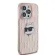 Husa pentru iPhone 14 Pro - Karl Lagerfeld IML Luxury (KLHCP14LHKLPCHP) - Pink Choupette Head&Monogram Husa pentru iPhone 14 Pro - Karl Lagerfeld IML Luxury (KLHCP14LHKLPCHP) - Pink Choupette Head&Monogram