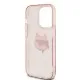 Husa pentru iPhone 14 Pro - Karl Lagerfeld IML Luxury (KLHCP14LHKLPCHP) - Pink Choupette Head&Monogram Husa pentru iPhone 14 Pro - Karl Lagerfeld IML Luxury (KLHCP14LHKLPCHP) - Pink Choupette Head&Monogram