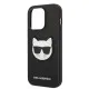 Husa pentru iPhone 14 Pro - Karl Lagerfeld Saffiano (KLHCP14LSAPCHK) - Choupette Head Husa pentru iPhone 14 Pro - Karl Lagerfeld Saffiano (KLHCP14LSAPCHK) - Choupette Head