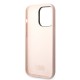 Husa pentru iPhone 14 Pro - Karl Lagerfeld Silicone (KLHCP14LSLCTPI) - Pink Choupette Body