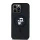 Husa pentru iPhone 14 Pro - Karl Lagerfeld Silicone MagSafe (KLHMP14LSCMKCRHK) - Karl&Choupette Husa pentru iPhone 14 Pro - Karl Lagerfeld Silicone MagSafe (KLHMP14LSCMKCRHK) - Karl&Choupette