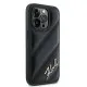 Husa pentru iPhone 14 Pro Max - Karl Lagerfeld Diagonal Quilted Script (KLHCP14XPQDSMGK) - Black Husa pentru iPhone 14 Pro Max - Karl Lagerfeld Diagonal Quilted Script (KLHCP14XPQDSMGK) - Black