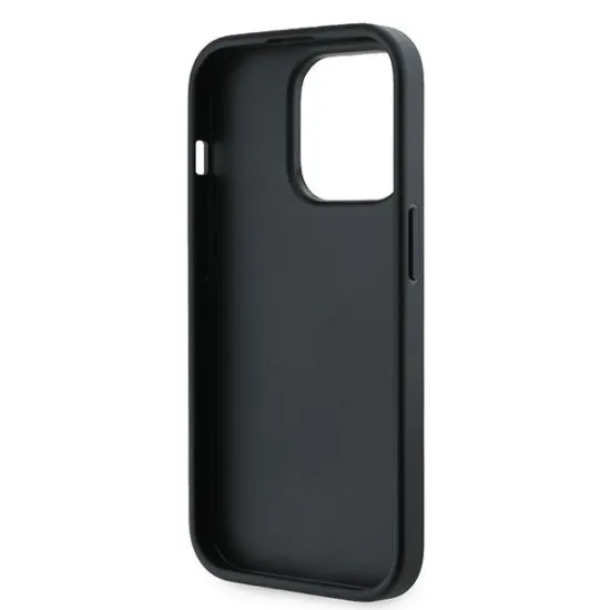 Husa pentru iPhone 14 Pro Max - Karl Lagerfeld Diagonal Quilted Script (KLHCP14XPQDSMGK) - Black Husa pentru iPhone 14 Pro Max - Karl Lagerfeld Diagonal Quilted Script (KLHCP14XPQDSMGK) - Black