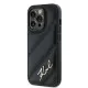 Husa pentru iPhone 14 Pro Max - Karl Lagerfeld Diagonal Quilted Script (KLHCP14XPQDSMGK) - Black Husa pentru iPhone 14 Pro Max - Karl Lagerfeld Diagonal Quilted Script (KLHCP14XPQDSMGK) - Black
