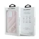Husa pentru iPhone 14 Pro Max - Karl Lagerfeld Diagonal Quilted Script (KLHCP14XPQDSMGP) - Pink Husa pentru iPhone 14 Pro Max - Karl Lagerfeld Diagonal Quilted Script (KLHCP14XPQDSMGP) - Pink