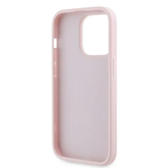 Husa pentru iPhone 14 Pro Max - Karl Lagerfeld Diagonal Quilted Script (KLHCP14XPQDSMGP) - Pink Husa pentru iPhone 14 Pro Max - Karl Lagerfeld Diagonal Quilted Script (KLHCP14XPQDSMGP) - Pink