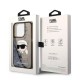 Husa pentru iPhone 14 Pro Max - Karl Lagerfeld Hardcase Glitter (KLHCP14XLNKHCK) - Karl Head