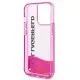Husa pentru iPhone 14 Pro Max - Karl Lagerfeld Hardcase Liquid Glitter (KLHCP14XLCKVF) - Pink Elong Husa pentru iPhone 14 Pro Max - Karl Lagerfeld Hardcase Liquid Glitter (KLHCP14XLCKVF) - Pink Elong