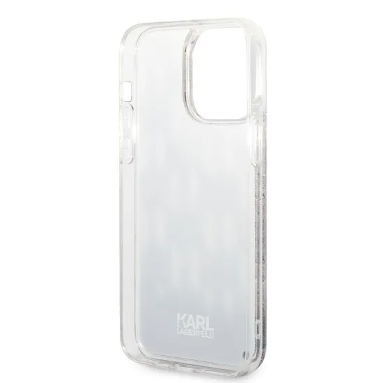 Husa pentru iPhone 14 Pro Max - Karl Lagerfeld Hardcase Liquid Glitter (KLHCP14XLMNMK) - Monogram Husa pentru iPhone 14 Pro Max - Karl Lagerfeld Hardcase Liquid Glitter (KLHCP14XLMNMK) - Monogram