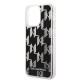 Husa pentru iPhone 14 Pro Max - Karl Lagerfeld Hardcase Liquid Glitter (KLHCP14XLMNMK) - Monogram