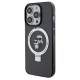 Husa pentru iPhone 14 Pro Max - Karl Lagerfeld Hardcase Ring Stand MagSafe (KLHMP14XHMRSKCK) - Karl&Choupette