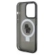 Husa pentru iPhone 14 Pro Max - Karl Lagerfeld Hardcase Ring Stand MagSafe (KLHMP14XHMRSKCK) - Karl&Choupette