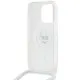 Husa pentru iPhone 14 Pro Max - Karl Lagerfeld IML MagSafe (KLHMP14XHCCHNT) - Transparent Choupette Head&Cord