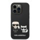 Husa pentru iPhone 14 Pro Max - Karl Lagerfeld Silicone Liquid MagSafe (KLHMP14XSSKCK) - Karl&Choupette