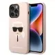 Husa pentru iPhone 14 Pro Max - Karl Lagerfeld Silicone MagSafe (KLHMP14XSLKHLP) - Light Pink Karl`s Head Husa pentru iPhone 14 Pro Max - Karl Lagerfeld Silicone MagSafe (KLHMP14XSLKHLP) - Light Pink Karl`s Head