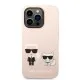 Husa pentru iPhone 14 Pro Max - Karl Lagerfeld Silicone MagSafe (KLHMP14XSSKCI) - Light Pink Karl&Choupette Husa pentru iPhone 14 Pro Max - Karl Lagerfeld Silicone MagSafe (KLHMP14XSSKCI) - Light Pink Karl&Choupette