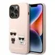 Husa pentru iPhone 14 Pro Max - Karl Lagerfeld Silicone MagSafe (KLHMP14XSSKCI) - Light Pink Karl&Choupette Husa pentru iPhone 14 Pro Max - Karl Lagerfeld Silicone MagSafe (KLHMP14XSSKCI) - Light Pink Karl&Choupette
