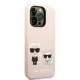 Husa pentru iPhone 14 Pro Max - Karl Lagerfeld Silicone MagSafe (KLHMP14XSSKCI) - Light Pink Karl&Choupette Husa pentru iPhone 14 Pro Max - Karl Lagerfeld Silicone MagSafe (KLHMP14XSSKCI) - Light Pink Karl&Choupette