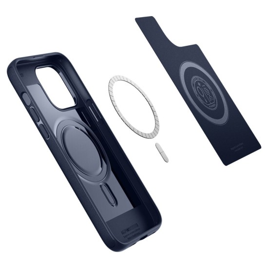 Husa pentru iPhone 14 Pro Max - Spigen Mag Armor - Navy Blue