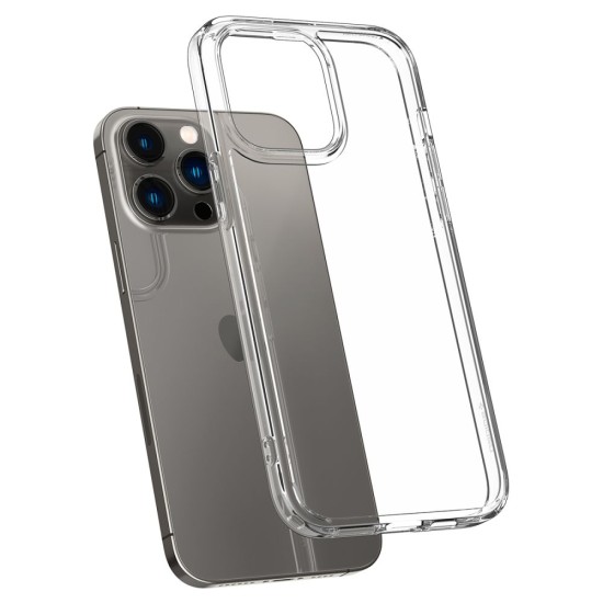 Husa pentru iPhone 14 Pro Max - Spigen Ultra Hybrid - Crystal Clear