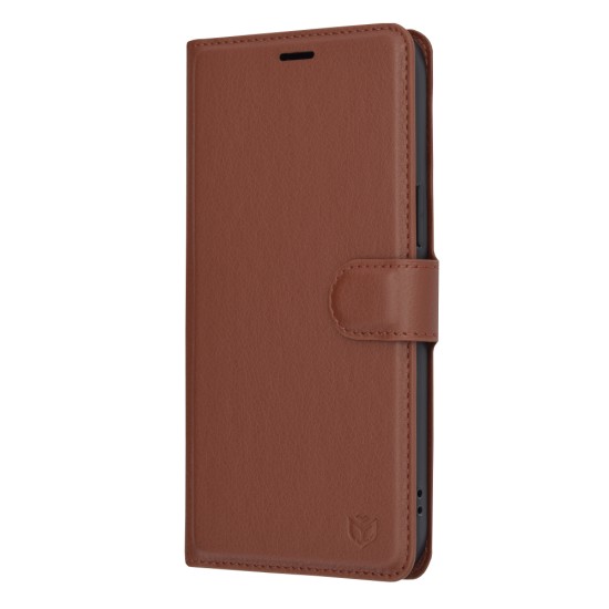 Husa pentru iPhone 14 Pro Max - Techsuit Leather Folio - Brown