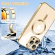 Husa pentru iPhone 14 Pro Max - Techsuit Luxury Crystal MagSafe - Gold