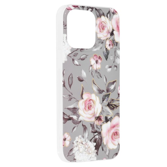 Husa pentru iPhone 14 Pro Max - Techsuit Marble Series - Bloom of Ruth Gray