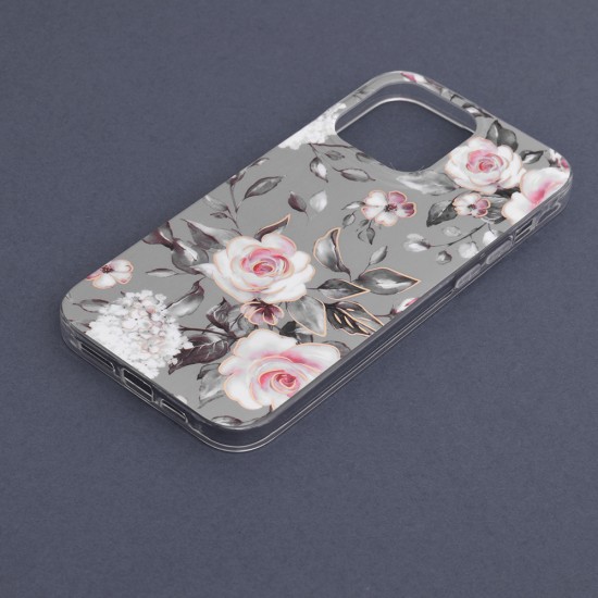 Husa pentru iPhone 14 Pro Max - Techsuit Marble Series - Bloom of Ruth Gray