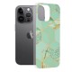 Husa pentru iPhone 14 Pro Max - Techsuit Marble Series - Green Hex