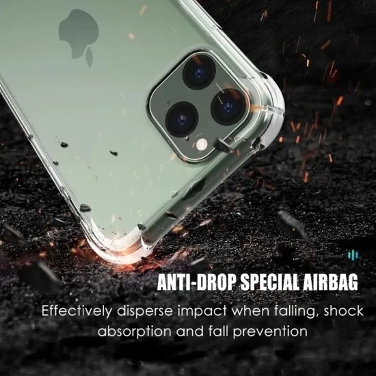 Husa pentru iPhone 14 Pro Max - Techsuit Shockproof Clear Silicone - Clear Husa pentru iPhone 14 Pro Max - Techsuit Shockproof Clear Silicone - Clear