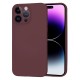 Husa pentru iPhone 14 Pro Max - Techsuit SoftFlex - Plum Red