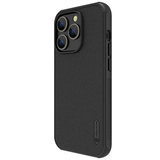 Husa pentru iPhone 14 Pro - Nillkin Super Frosted Shield Pro - Black Husa pentru iPhone 14 Pro - Nillkin Super Frosted Shield Pro - Black