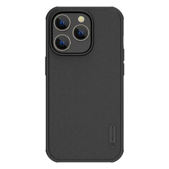 Husa pentru iPhone 14 Pro - Nillkin Super Frosted Shield Pro - Black Husa pentru iPhone 14 Pro - Nillkin Super Frosted Shield Pro - Black