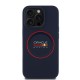 Husa pentru iPhone 14 Pro - Red Bull Racing Silicone Red Ring MagSafe (RBHMP14L24SIILVR) - Navy