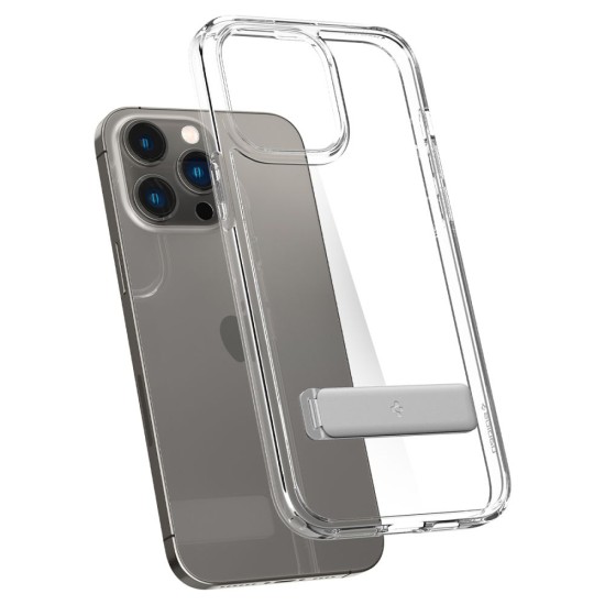 Husa pentru iPhone 14 Pro  - Spigen Ultra Hybrid S - Crystal Clear