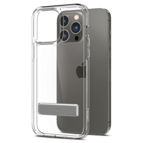 Husa pentru iPhone 14 Pro  - Spigen Ultra Hybrid S - Crystal Clear