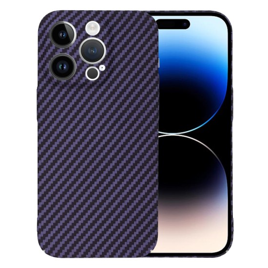 Husa pentru iPhone 14 Pro - Techsuit Carbonite FiberShell - Purple