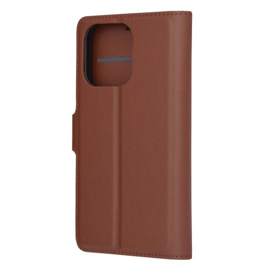 Husa pentru iPhone 14 Pro - Techsuit Leather Folio - Brown